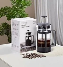 Cafeteira Prensa Francesa de Vidro 350ml
